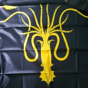 Greyjoy Banner flag- Game of Thrones